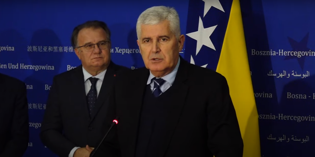 Čović i lideri Trojke zadovoljni sastankom i usuglašenošću stavova, očekuju dogovor s SNSD-om pred odlazak u Bruxelles