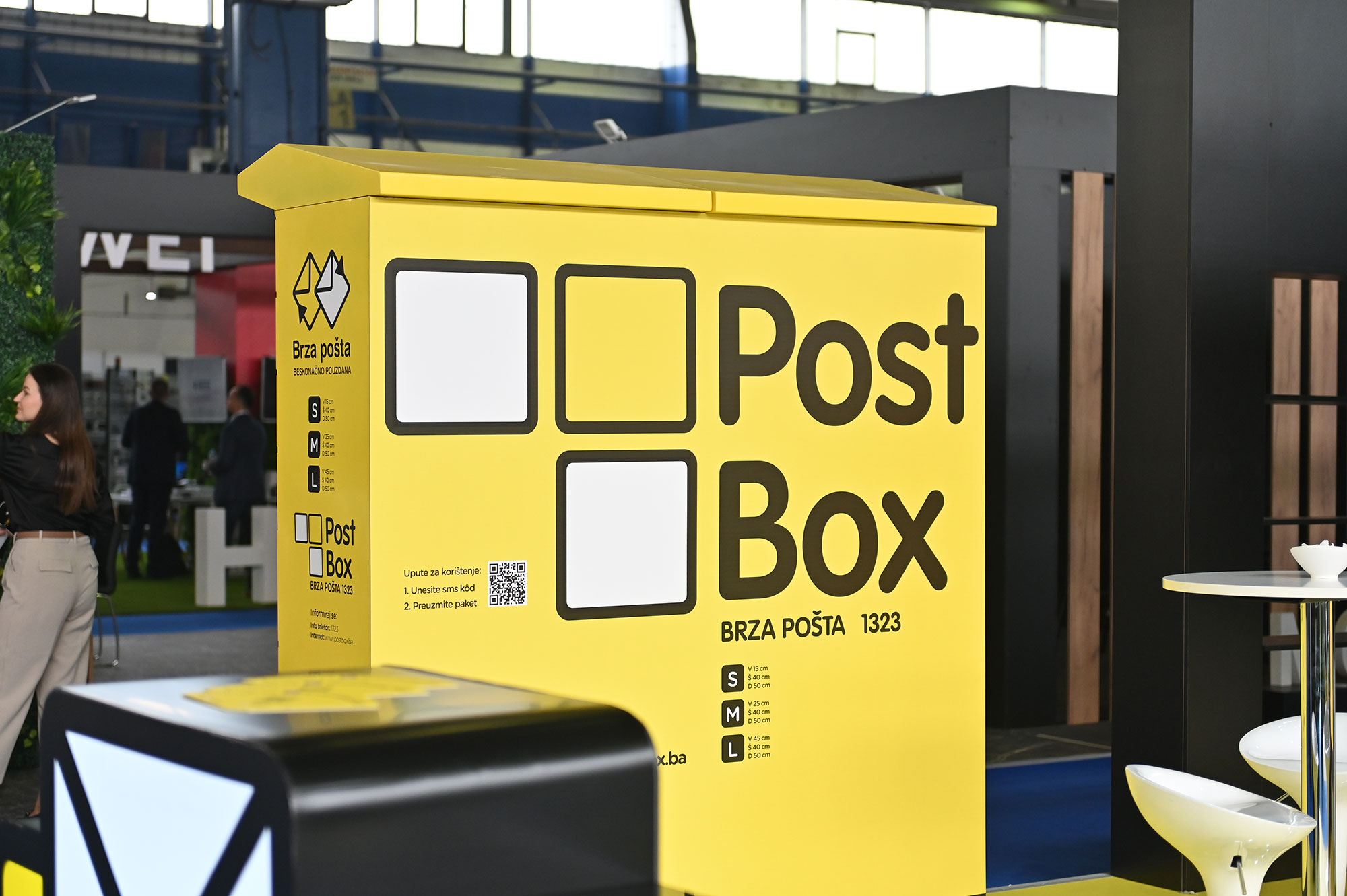 Post Box Rava Postbox Hrvatske pošte Mostar - Moderan pristup dostavi pošiljaka ...
