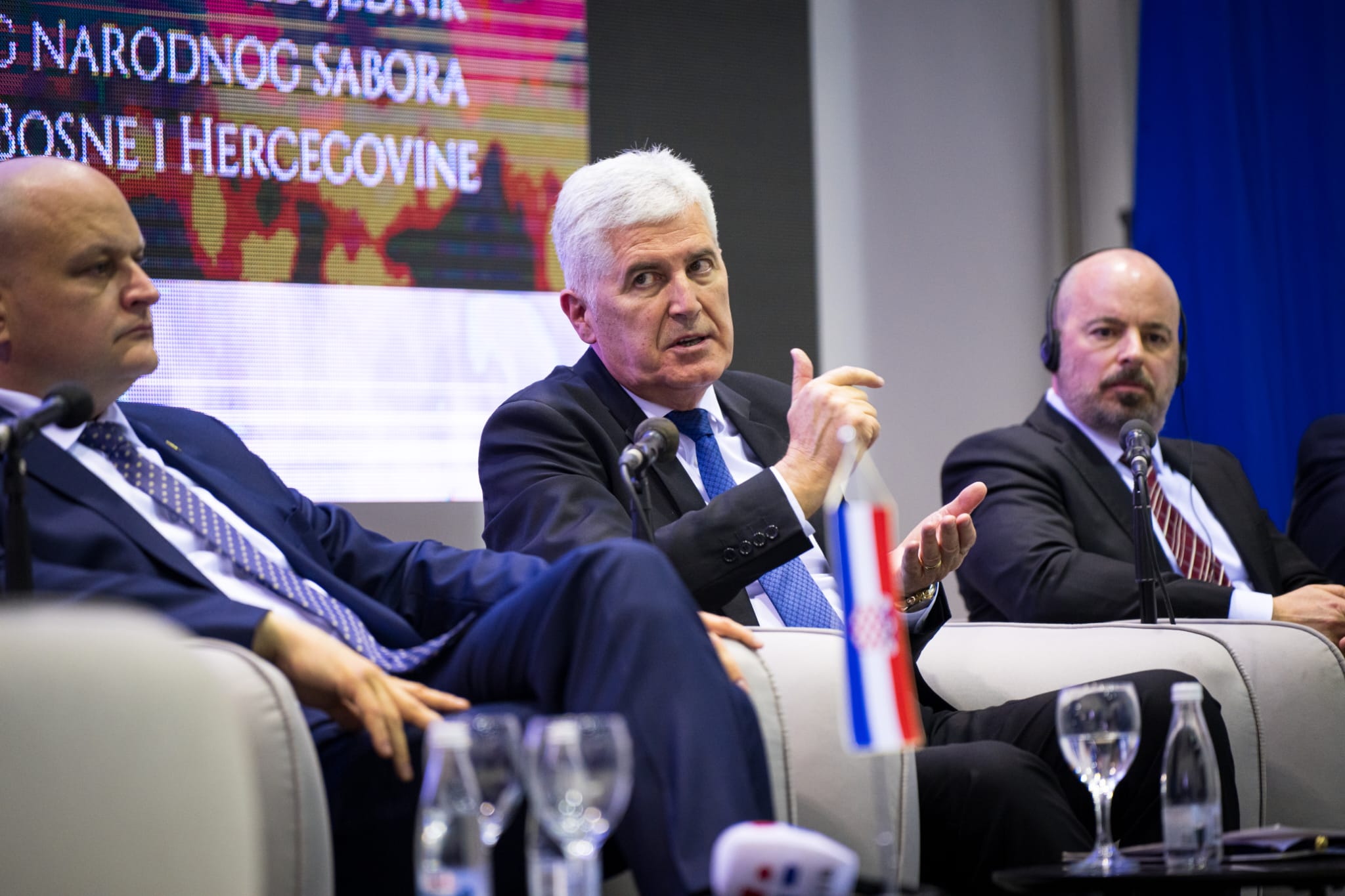 FOTO Čović, Šušnjar i Ginkel o Južnoj interkonekciji: “BiH dugoročno vezuje za zapadne tokove”