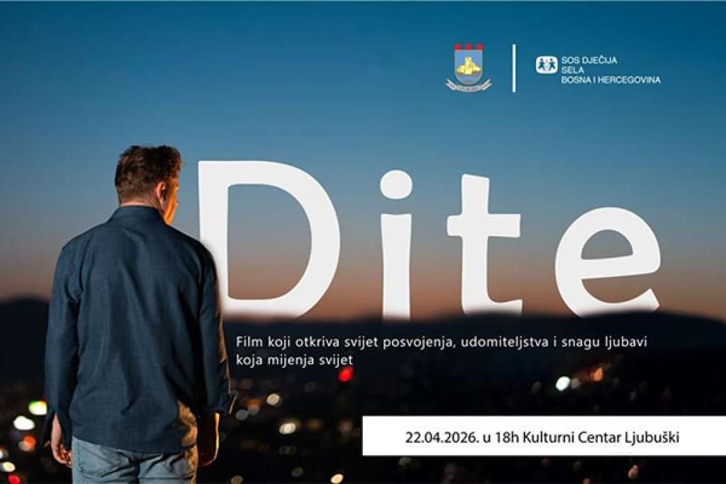 Premijerno u Ljubuškom: Film “Dite” nosi snažnu poruku o važnosti obitelji i ljubavi