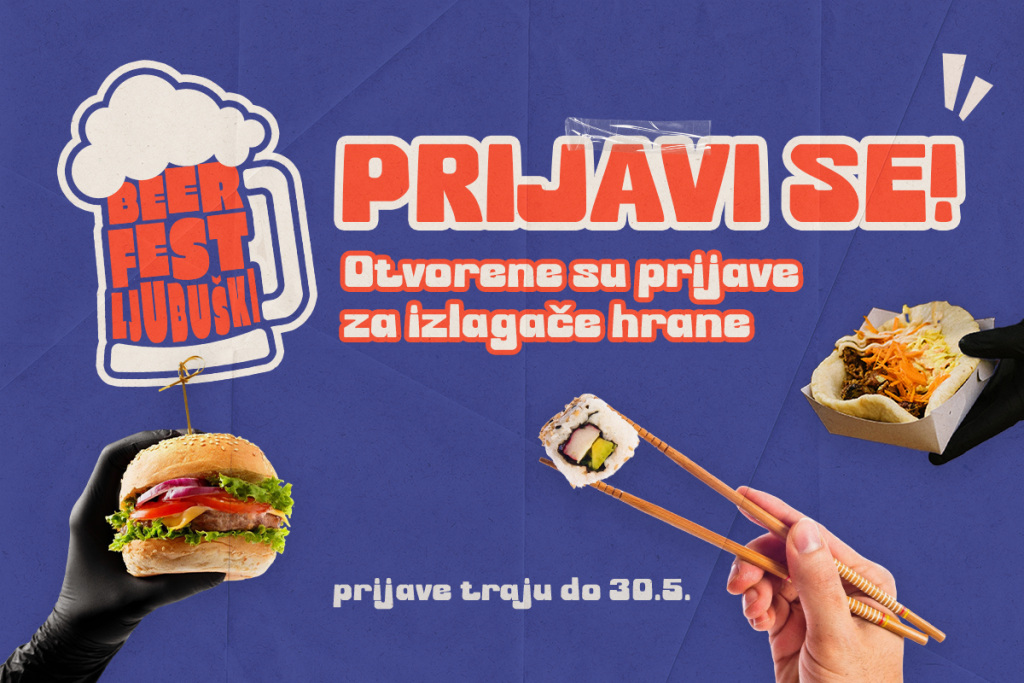 Otvoren natječaj za food izlagače na Beer Festu Ljubuški 2026.
