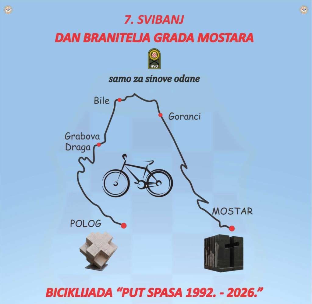 Biciklijada ‘Putem spasa’ petu godinu zaredom u znaku sjećanja na branitelje