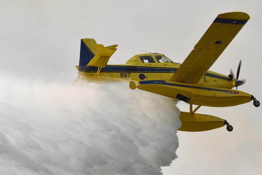Dva Air Tractora gasili požar kod Stoca