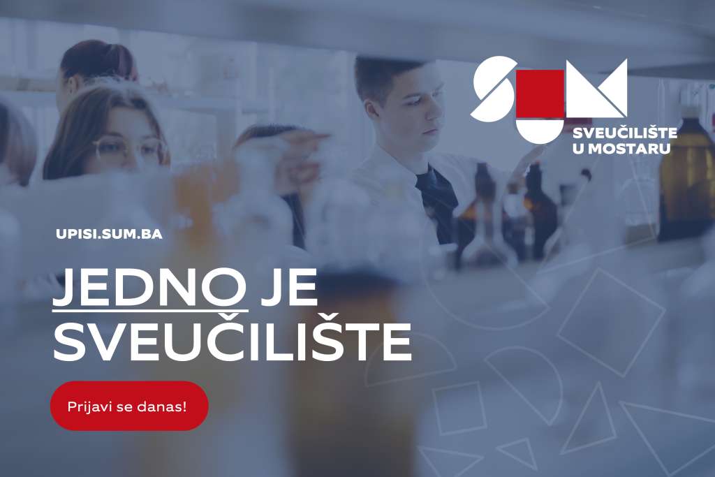 Počeli upisi na Sveučilište u Mostaru