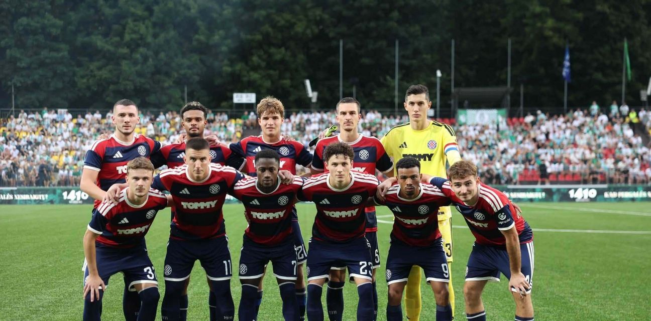 Rapsodija Bijelih u Litvi: Hajduk slavio 5:2 protiv Žalgirisa
