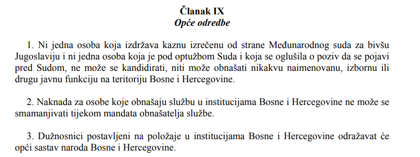 Evo što kaže Ustav BiH o raspodjeli rukovodećih pozicija u institucijama BiH