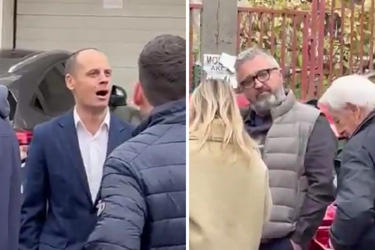 VIDEO Dok je vlasnik Informera čekao ispred biračkog mjesta ljudi oponašali glasanje konja